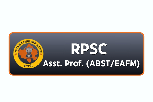 RPSC Asst. Prof (ABST & EAFM) — Srijjan Institute